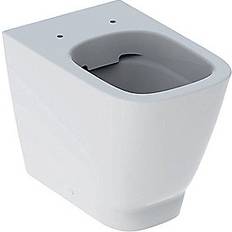 Toiletter & WC på tilbud Geberit smyle square gulvst. toiletskål 54cm kt