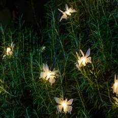 10 Butterfly LED Solar Fairy