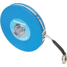 Silverline Fibreglass Surveyors Tape 30m/100ft X 13mm