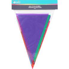 Garlands & Confetti Multicoloured Triangle Bunting