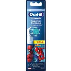Oral-B För barn Tandborstar, Tandkrämer & Munskölj Oral-B Pro Kids Bürstenköpfe Mit Spiderman 4 Stück