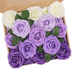 N&T NIETING N&T NIETING Artificial Flowers, 25Pcs Fake Flowers Foam Roses