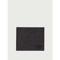 Ferragamo Man Gancini wallet Black/Dark rain