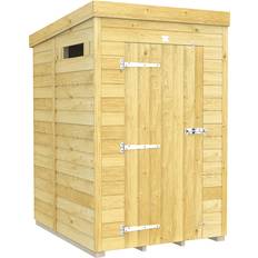 4 5 Feet Pent Security Shed