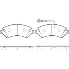 Remsa Bromsbelägg Fiat Ducato