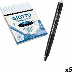 Turbo Maxi Black Felt Tip Pen Set 5 Units