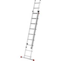Hailo ProfiStep Duo 2-Delt Stige 2 x 9 Trin