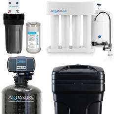 Water Aquasure Whole House Filtration with 64,000 Grain Water Softener, Reverse Osmosis System and Sediment-GAC Pre-filter