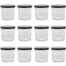 Black Kitchen Containers Argon Tableware Preserving Jars Kitchen Container