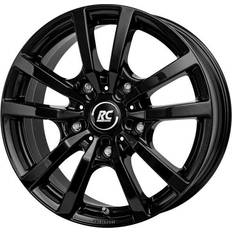 17" - 5/120 Bilfelger RC Design 25T schwarz glanz sg 7.0Jx17 5x120 ET55