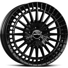 20 pollici - Nero Cerchioni GMP QSTAR 9x19 5x112 ET 20 Glossy Black