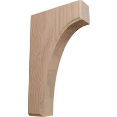 Columns, Dentils & Corbels Ekena Millwork 1 3/4 W 6 D 10 H Clarksville Bracket Mahogany