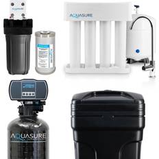 Water Aquasure Whole House Filtration with 32,000 Grain Water Softener, Reverse Osmosis System and Sediment-GAC Pre-filter