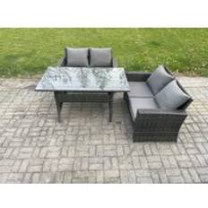 Garden & Outdoor Furniture Fimous Dark Outdoor Lounge Set, Table incl. 1 Sofas