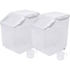 Plastic container with handle Hanamya - Kitchen Container 2 3.96gal