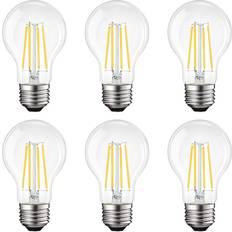 LED Lamps Luxrite 12 Watt, A19 LED Smart, Dimmable Light Bulb, Glass in White s- White