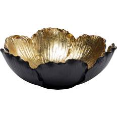 Bols Kare Design Bloom Black/Gold Bowl 23.8cm