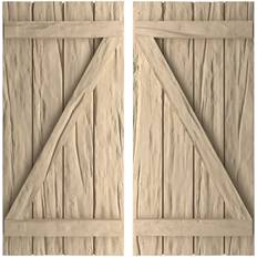 Ekena Millwork SHUBJZ22X46RWPR Timber Window Shutter 22x46"