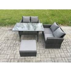 Garden & Outdoor Furniture Fimous Dark Outdoor Lounge Set, Table incl. 1 Sofas