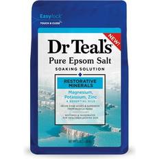 Bath Salts Dr Teal's Teal's Restore & Replenish Minerals & Essential Oils Pure Epsom Salt Soaking Solution 3