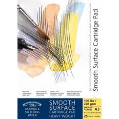 Winsor & Newton Smooth Surface Cartridge Heavyweight Gummed Pad A2