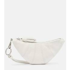 Coin Purses LEMAIRE Croissant leather coin purse with strap - white - One fits all