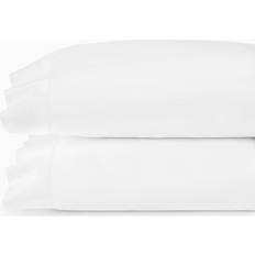 Cotone Egiziano Biancheria da Letto SFERRA Giza 45 Percale King Pillowcase Pair Federa Bianco