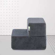 Easy Cat & Dog Stairs, Grey, X-Small, 2 Step