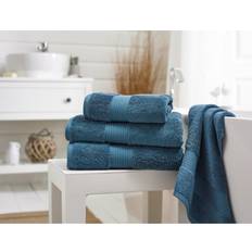 Deyongs Pima 650gsm Supersoft Cotton Bath Towel Blue