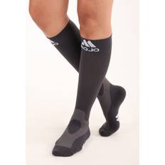 Health Mojo 20-30mmHg Firm Support Grey Medium Men and Women's Coolmax Athletic Over the Calf Compression Socks A601GREY2