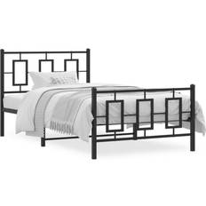 Senge & Madrasser vidaXL Med Sengegavl Og Fodgærde 100x190 cm Sengeramme