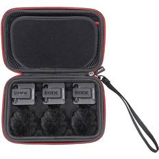 RLSOCO Case for RODE Wireless Go II/Wireless GO Wireless Microphone System Black