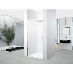 Showers Novellini Young Semi-Frameless Hinged Shower Door