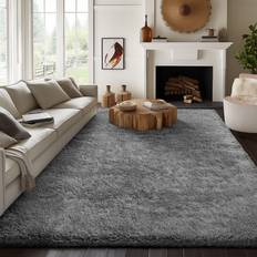 Ophanie Shaggy Soft Gray 96x120"