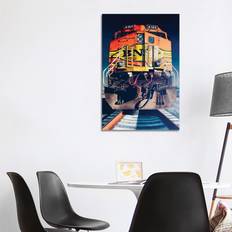 Williston Forge Diesel Alec Huxley - Canvas Graphic Framed Art