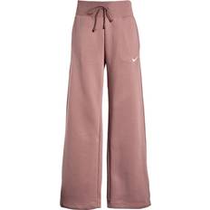 Nike Women's Sportswear Phoenix Fleece High Waist Wide Leg Sweatpants - Smokey Mauve/Sail