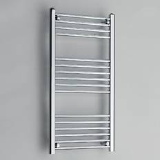Heated Towel Rails Kartell Water-Fed Heated Vertical Straight Chrome