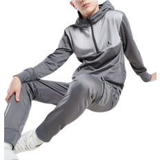 Jordan Junior Woven Panel Cargo Tracksuit - Grey