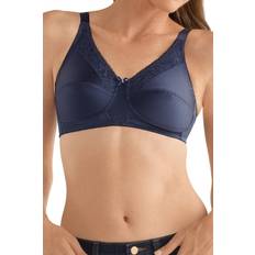 Amoena Bras Amoena Women's Nancy Wire-Free Pocketed Mastectomy Bra, Dark Blue