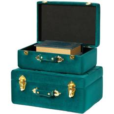 Chests Vintiquewise Suitcase Treasure Chest