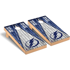 Skip's Garage Tampa Bay Lightning NHL Triangle Cornhole Board Set