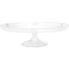 Cake Stands Amscan 11.5" Medium Clear Dessert Cake Stand