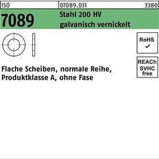 Lavadoras Bufab Scheiben ISO 7089 St. 10 10;5 x 20 x 2 200 HV Galv. Vernick