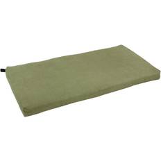 Blazing Needles Solid Microsuede Loveseat Cushion 42 x 19 Sage Green Chair Cushions