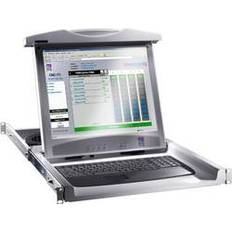 Rittal 9055.410 1 Port KVM-Konsole VGA, DVI 1280 x 1024 Pixel