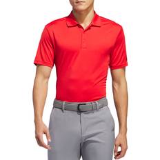 Adidas Red Polo Shirts adidas Men's Short Sleeve Performance Golf Polo, Medium, Collegiate Red