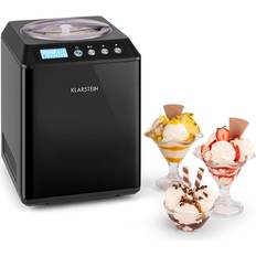 Klarstein Vanilly Sky Family Ice Cream Maker Frozen Yoghurt 250W 2.5l Black