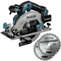 Makita DHS680Z 18v Lithium Brushless Circular Saw 165mm Bare 2 Extra Blades
