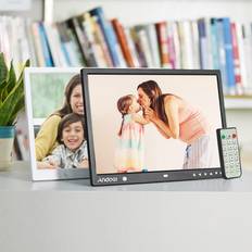 Digital Photo Frames Andoer 15 Inch L Screen LED Digital Picture Frame 1280 x 800 HD