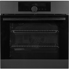 SIA Single Fan Oven Gunmetal Steel